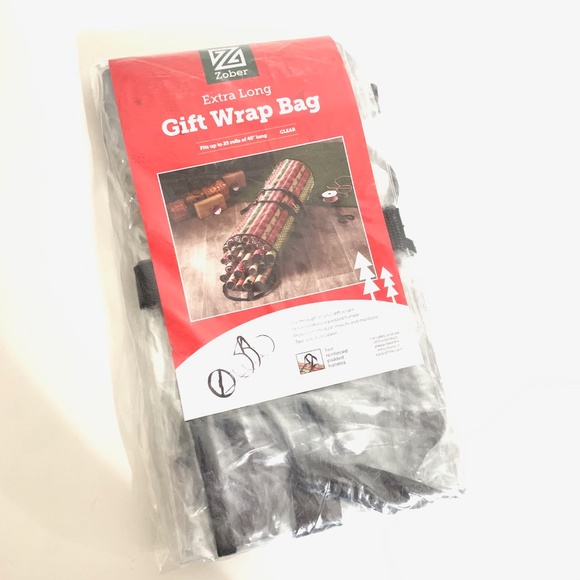 how to organize your stuff - Clear Gift Wrap Bag - Picture 7 of 10